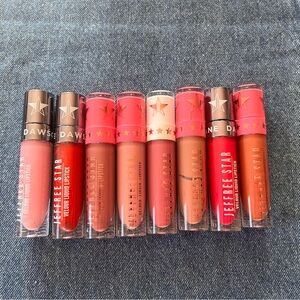 Jeffree Star Velour Liquid Lipstick Set - Pink, Red, Brown Shades